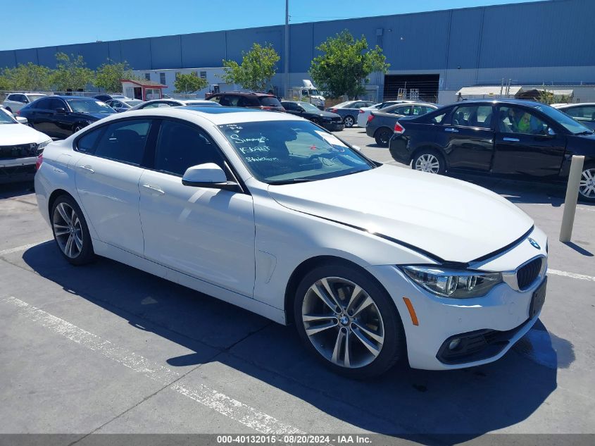 2018 BMW 430I Gran Coupe VIN: WBA4J1C56JBM10610 Lot: 40132015