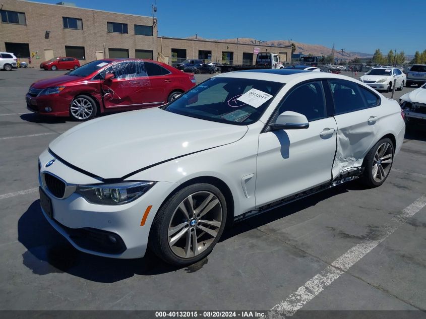 2018 BMW 430I Gran Coupe VIN: WBA4J1C56JBM10610 Lot: 40132015