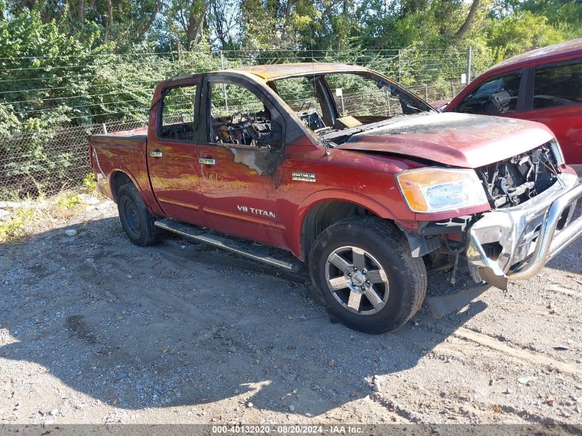 2015 Nissan Titan Sv VIN: 1N6AA0EC1FN515022 Lot: 40132020