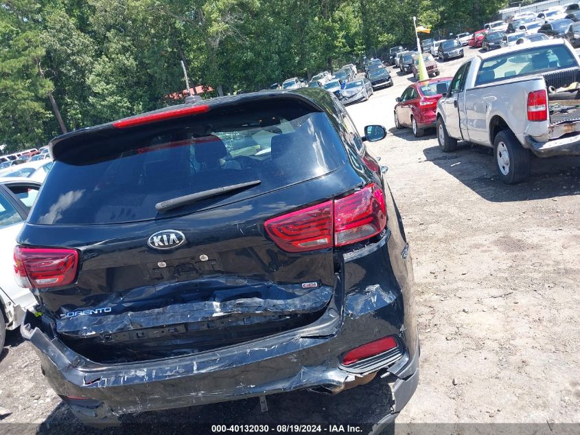 2019 Kia Sorento 2.4L Lx VIN: 5XYPG4A36KG515981 Lot: 40132030