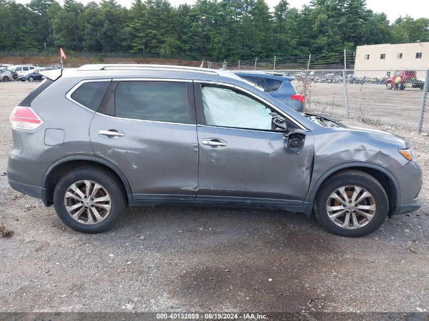 2016 Nissan Rogue Sv VIN: KNMAT2MV5GP655561 Lot: 40132059