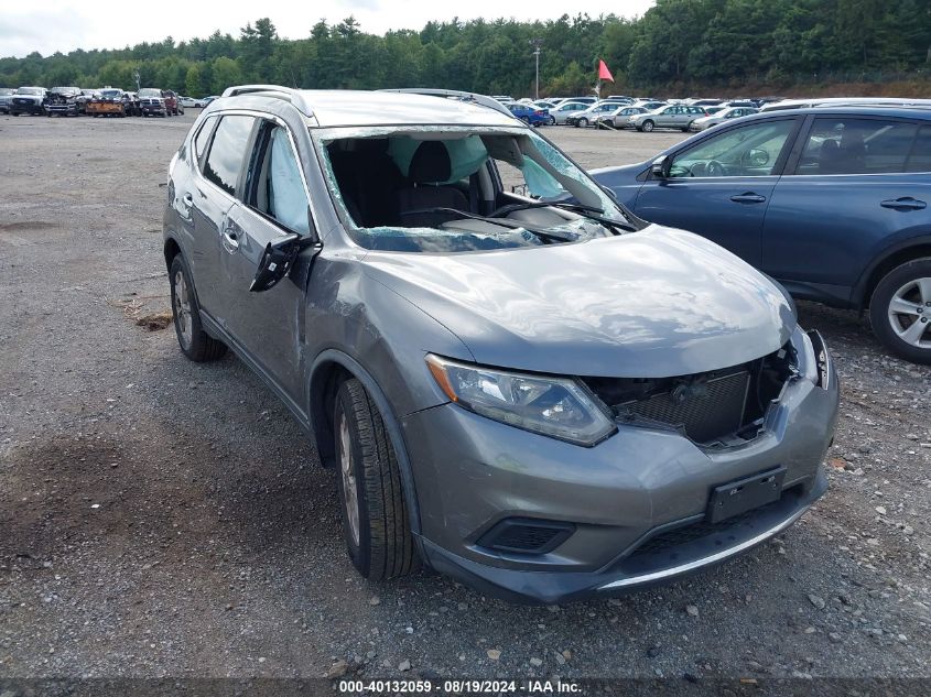 2016 Nissan Rogue Sv VIN: KNMAT2MV5GP655561 Lot: 40132059