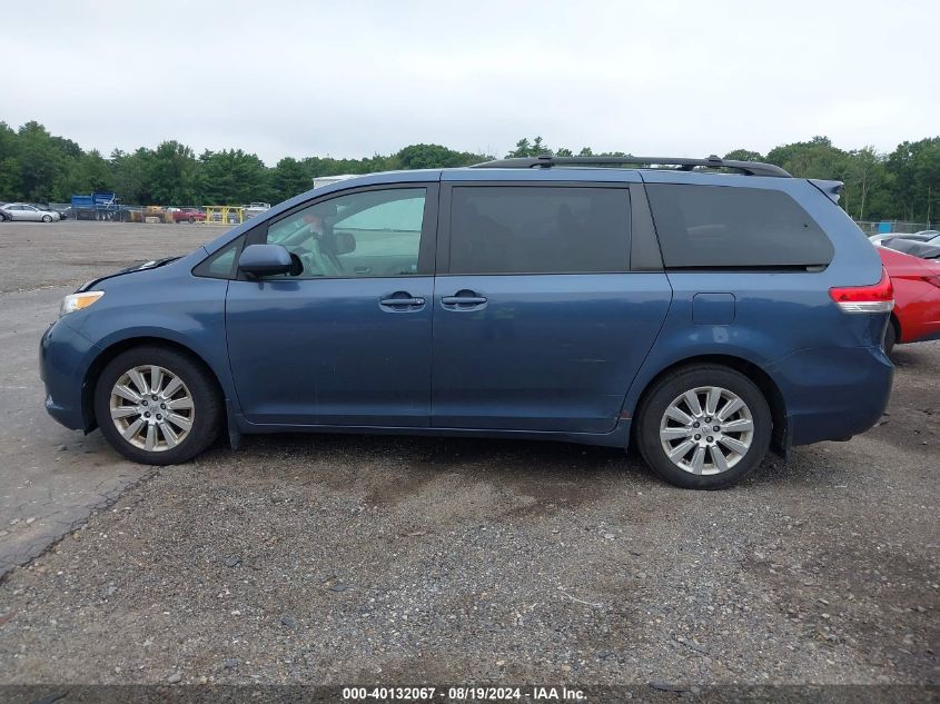 2014 Toyota Sienna Xle 7 Passenger VIN: 5TDDK3DCXES079327 Lot: 40132067