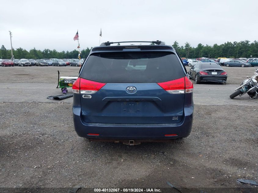 2014 Toyota Sienna Xle 7 Passenger VIN: 5TDDK3DCXES079327 Lot: 40132067