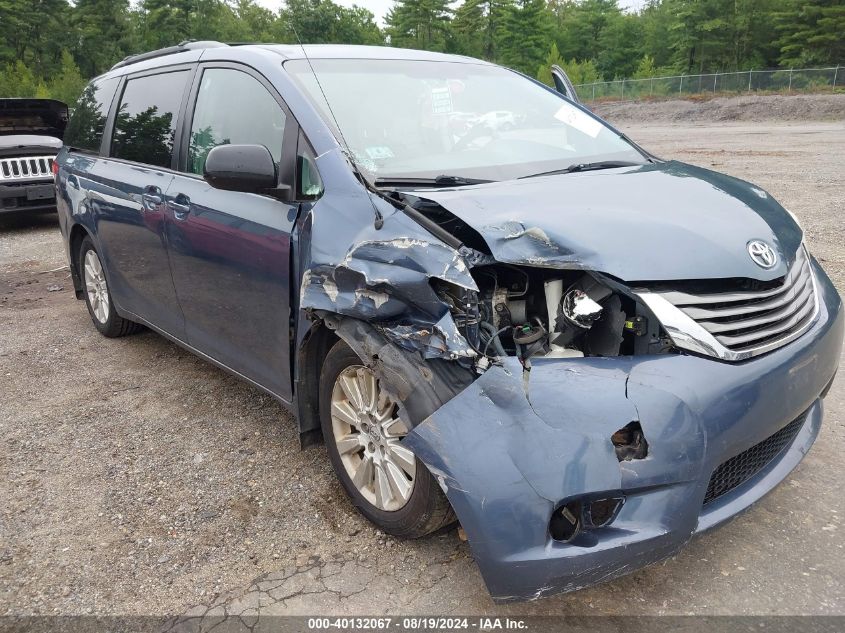 2014 Toyota Sienna Xle 7 Passenger VIN: 5TDDK3DCXES079327 Lot: 40132067