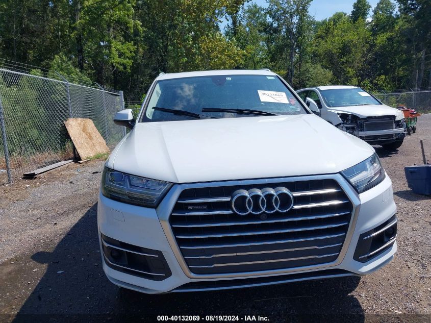 2018 Audi Q7 2.0T Premium VIN: WA1LHAF73JD047477 Lot: 40132069