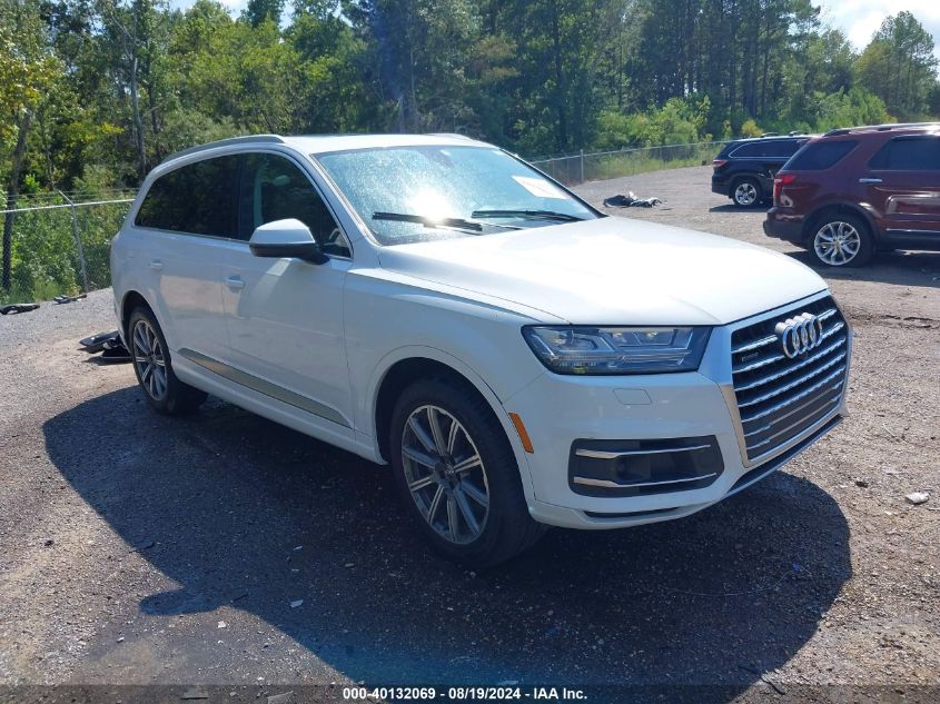 2018 Audi Q7 2.0T Premium VIN: WA1LHAF73JD047477 Lot: 40132069