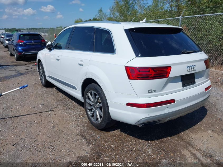 2018 Audi Q7 2.0T Premium VIN: WA1LHAF73JD047477 Lot: 40132069