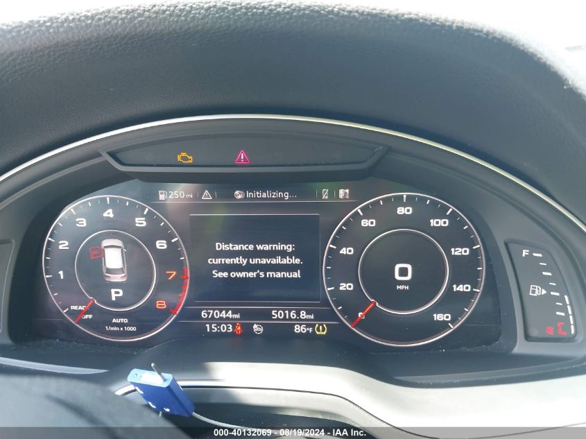 2018 AUDI Q7 2.0T PREMIUM - WA1LHAF73JD047477