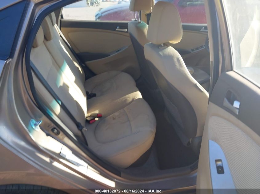 2013 Hyundai Accent Gls VIN: KMHCT4AE6DU331729 Lot: 40132072