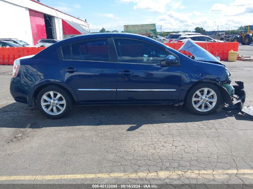 2010 Nissan Sentra 2.0Sl VIN: 3N1AB6AP1AL615645 Lot: 40132085