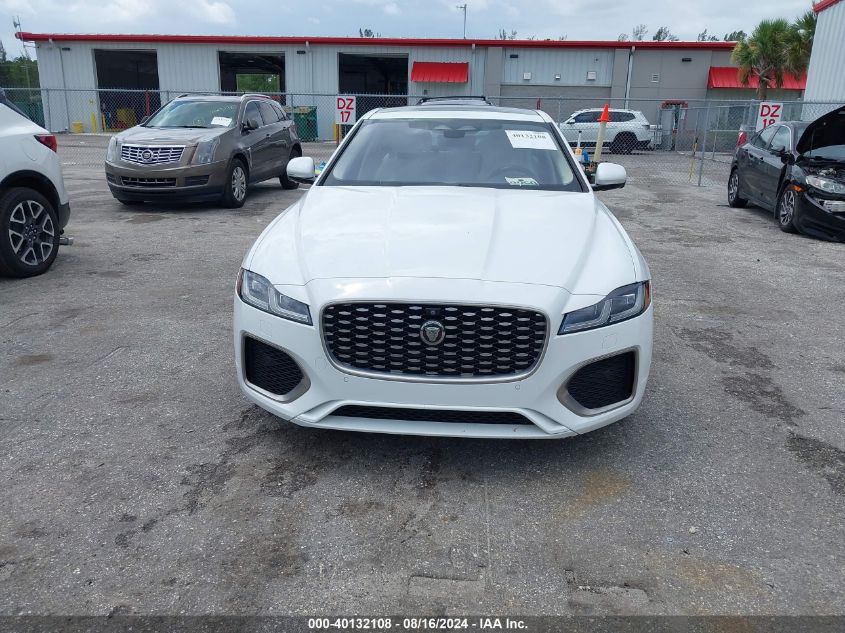 2021 Jaguar Xf Se P250 Rwd Automatic VIN: SAJBG4FX8MCY90074 Lot: 40132108