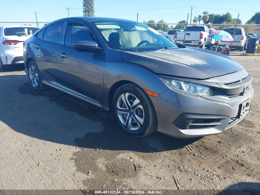 19XFC2F55GE237987 2016 Honda Civic Lx