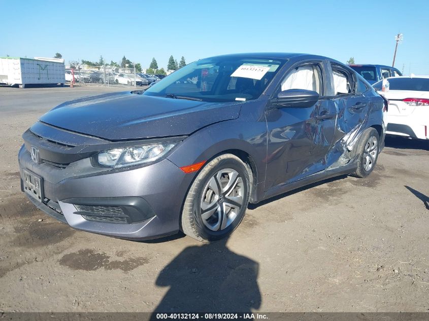 19XFC2F55GE237987 2016 Honda Civic Lx