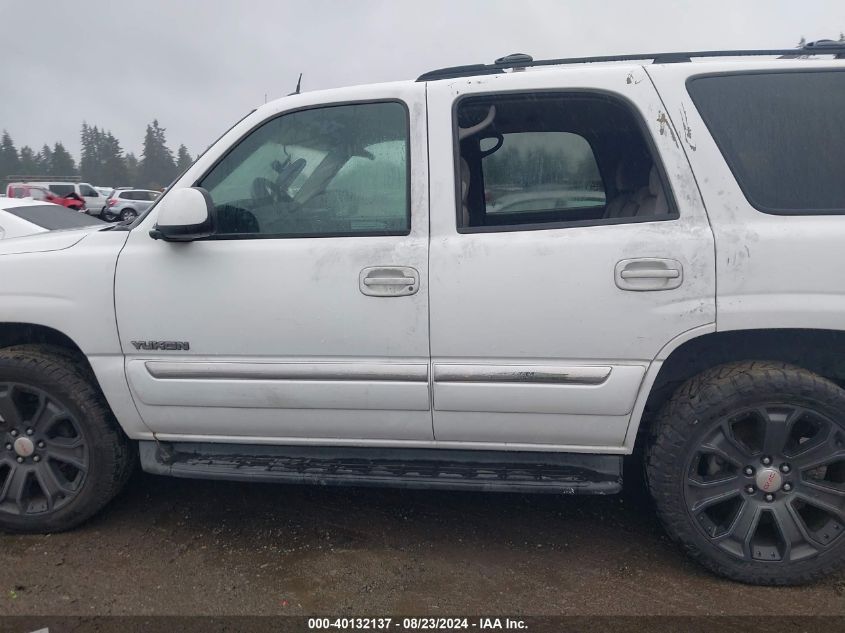 2005 GMC Yukon Sle VIN: 1GKEC13V95R122261 Lot: 40132137