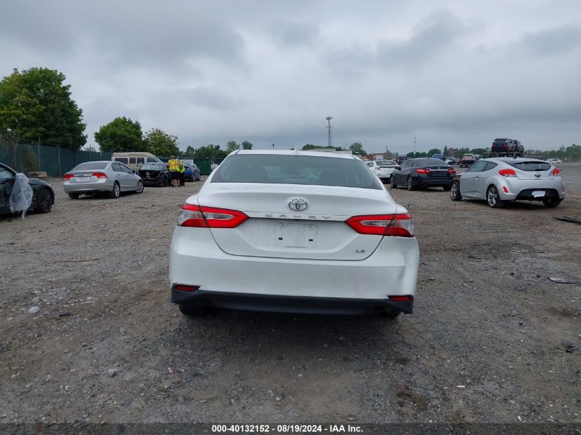 2019 Toyota Camry Le VIN: 4T1B11HK6KU257320 Lot: 40132152