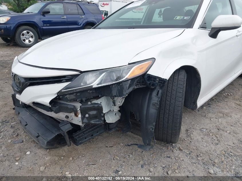 2019 Toyota Camry Le VIN: 4T1B11HK6KU257320 Lot: 40132152