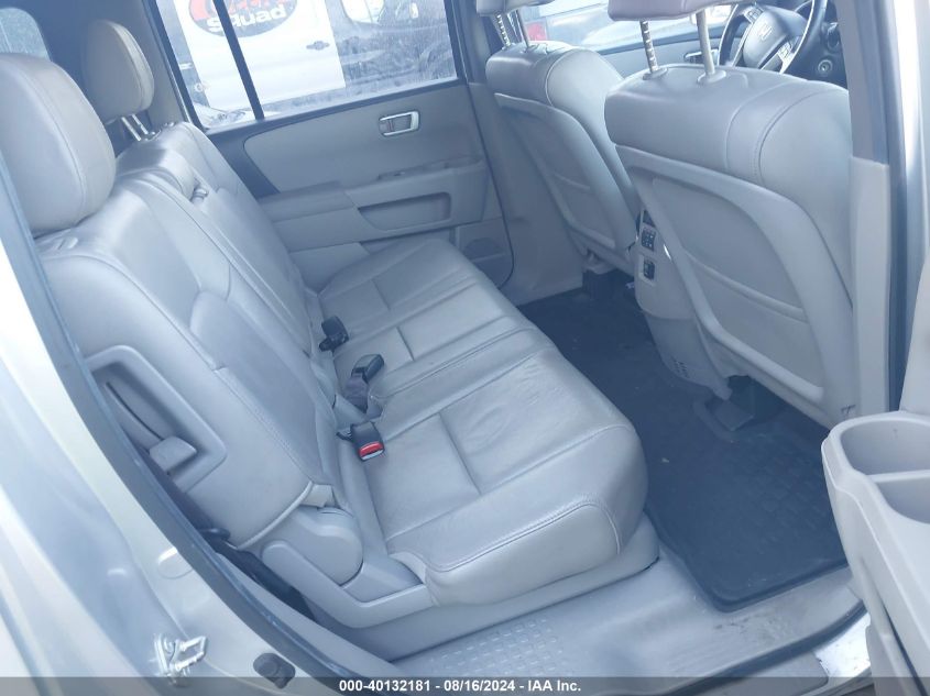 2012 Honda Pilot Ex-L VIN: 5FNYF3H53CB004696 Lot: 40132181