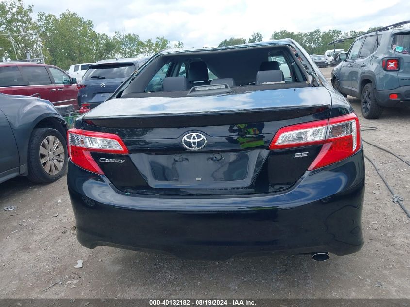 2013 Toyota Camry Se VIN: 4T1BF1FK1DU262769 Lot: 40132182