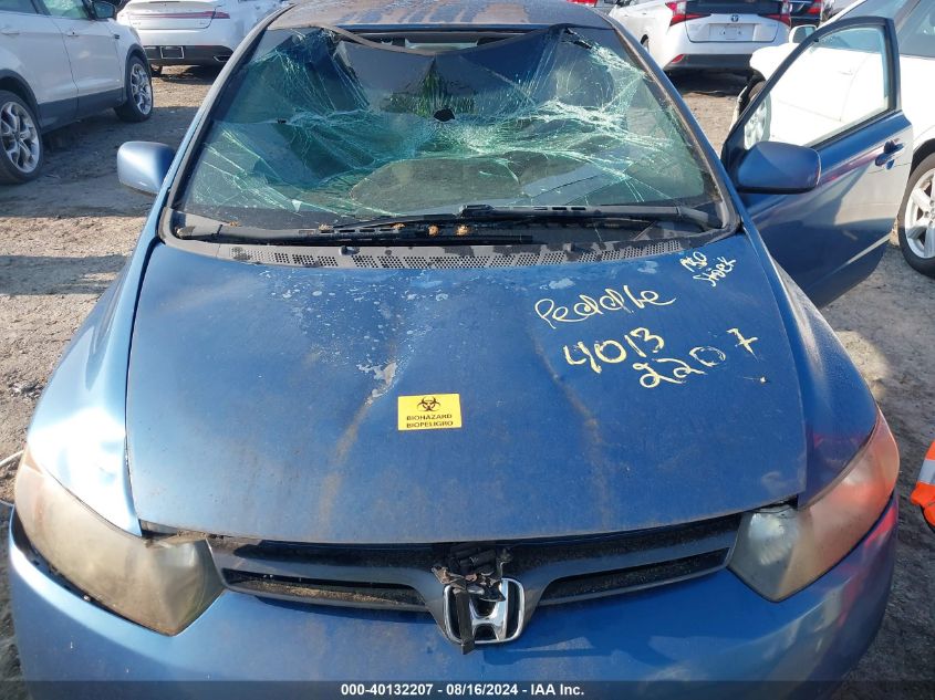 2008 Honda Civic Lx VIN: 2HGFG12698H553333 Lot: 40132207