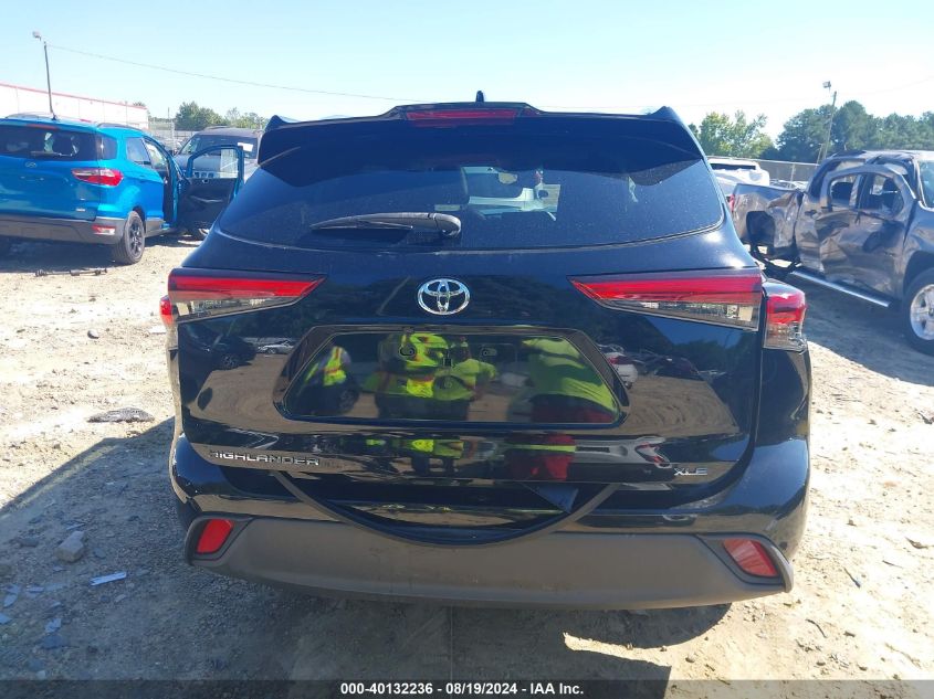 2020 Toyota Highlander Xle VIN: 5TDGZRAH2LS503379 Lot: 40132236