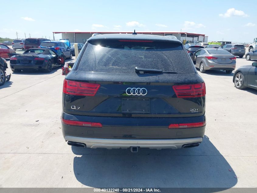 2017 Audi Q7 3.0T Premium VIN: WA1VAAF74HD005908 Lot: 40132240