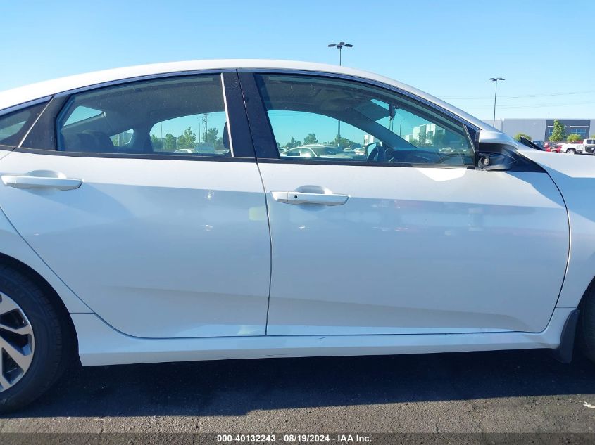 2018 Honda Civic Ex VIN: 19XFC2F76JE209091 Lot: 40132243