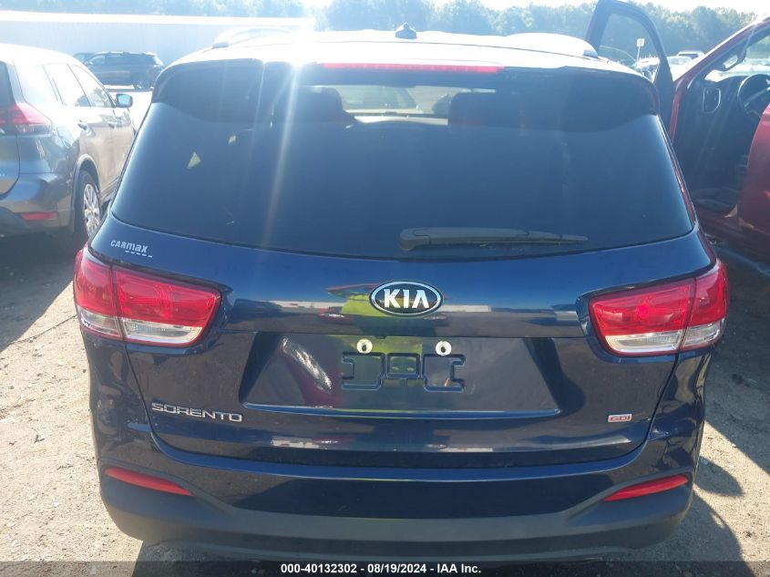 2017 Kia Sorento 2.4L Lx VIN: 5XYPG4A33HG316539 Lot: 40132302