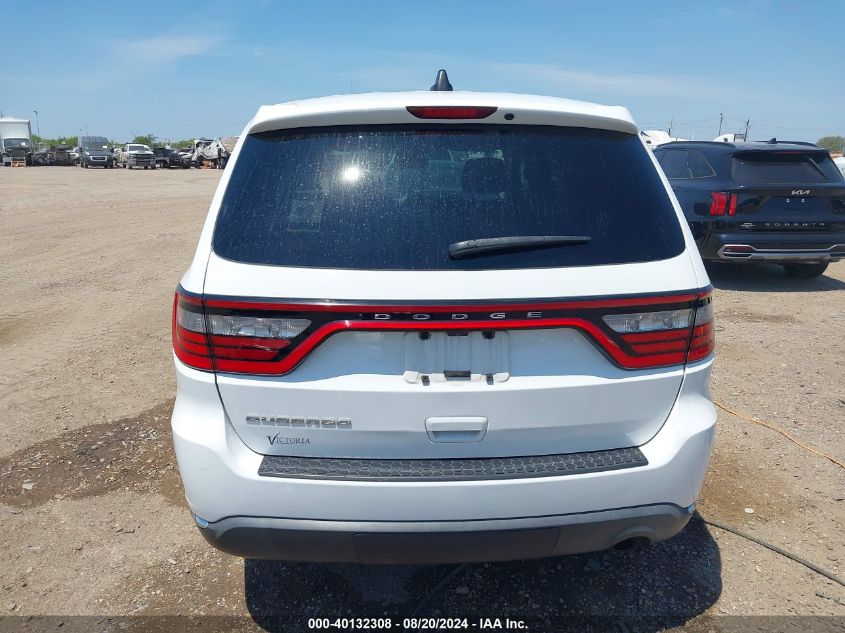 2020 Dodge Durango Sxt Rwd VIN: 1C4RDHAG1LC192215 Lot: 40132308