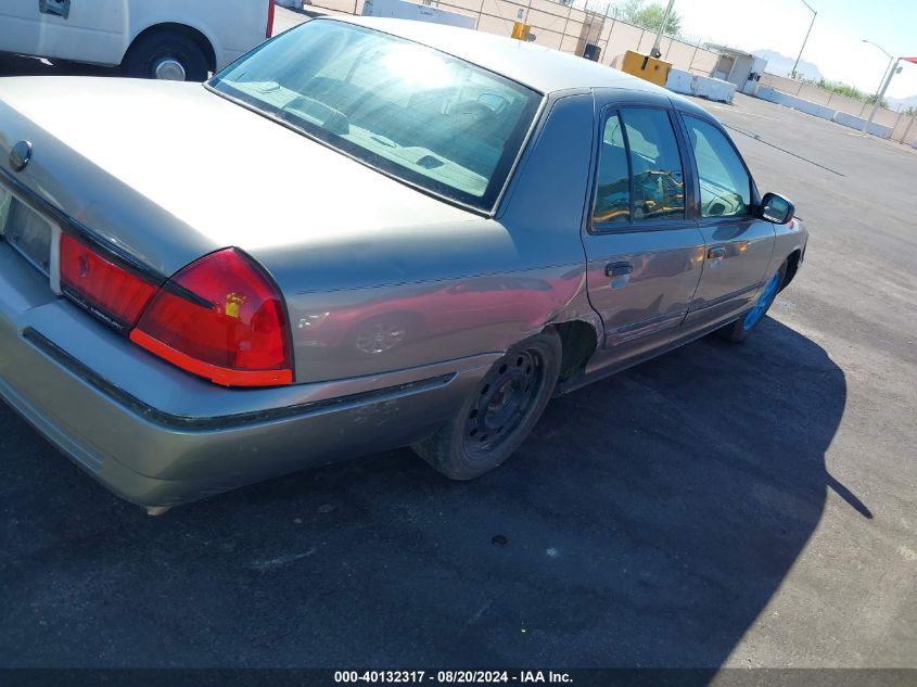 2001 Mercury Grand Marquis Gs VIN: 2MEFM74W11X620668 Lot: 40132317