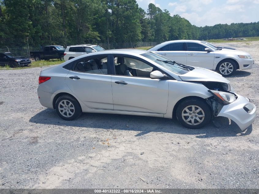 2012 Hyundai Accent Gls VIN: KMHCT4AE2CU031393 Lot: 40132322