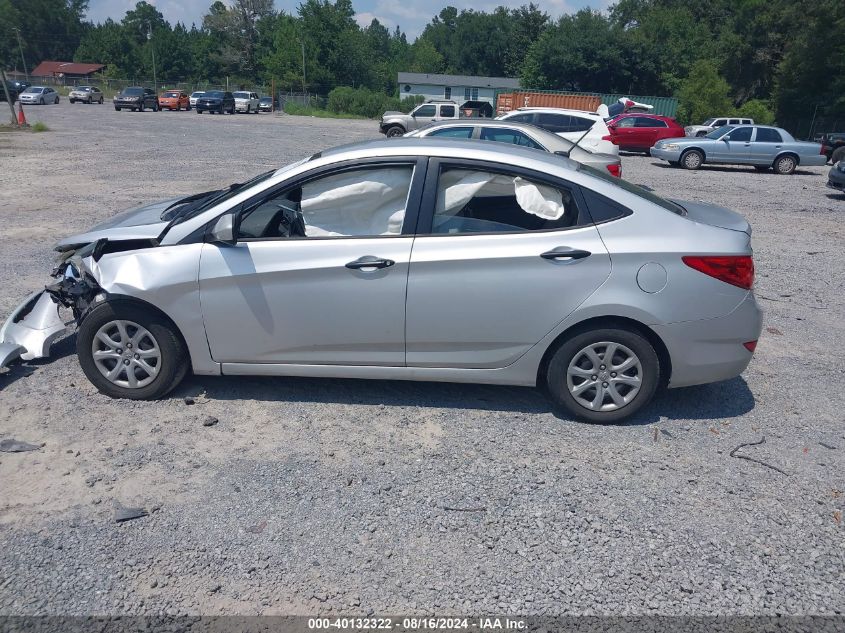 2012 Hyundai Accent Gls VIN: KMHCT4AE2CU031393 Lot: 40132322