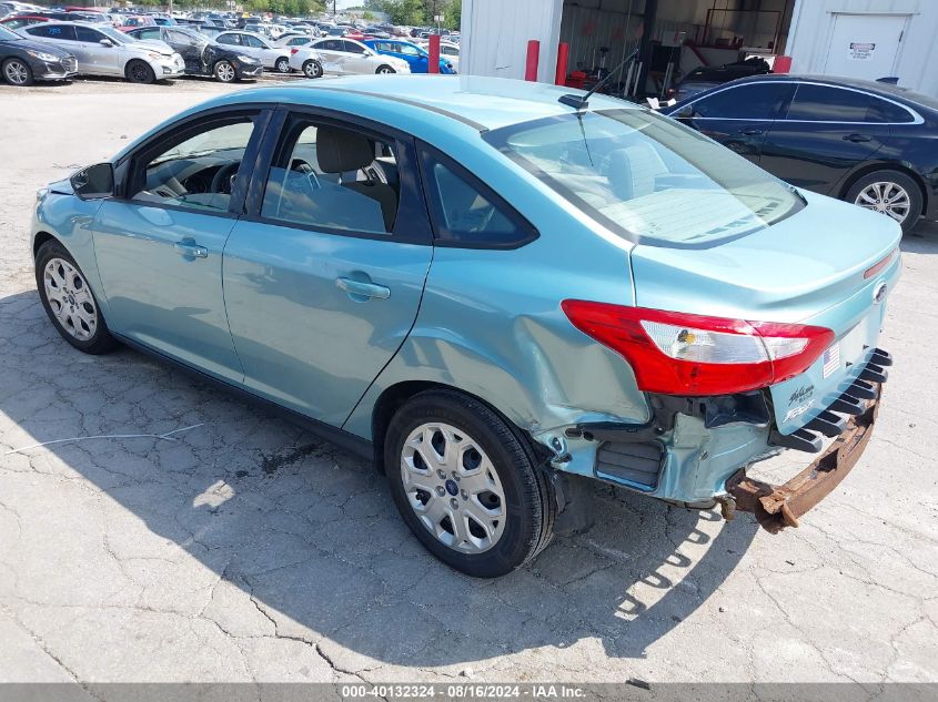 2012 Ford Focus Se VIN: 1FAHP3F26CL353330 Lot: 40132324