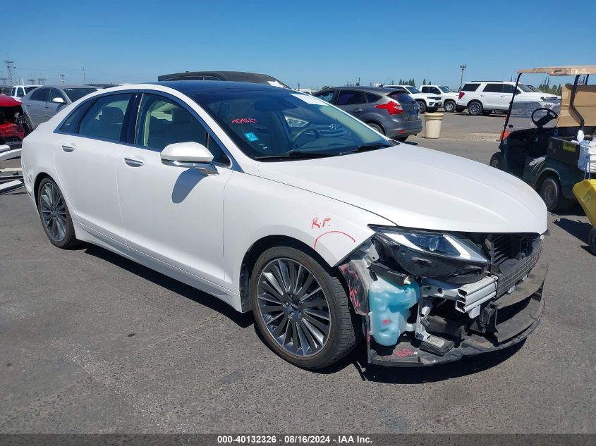 2014 Lincoln Mkz Hybrid VIN: 3LN6L2LUXER814672 Lot: 40132326