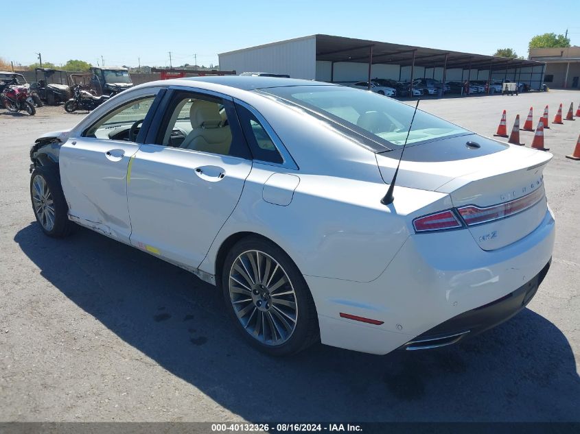 2014 Lincoln Mkz Hybrid VIN: 3LN6L2LUXER814672 Lot: 40132326