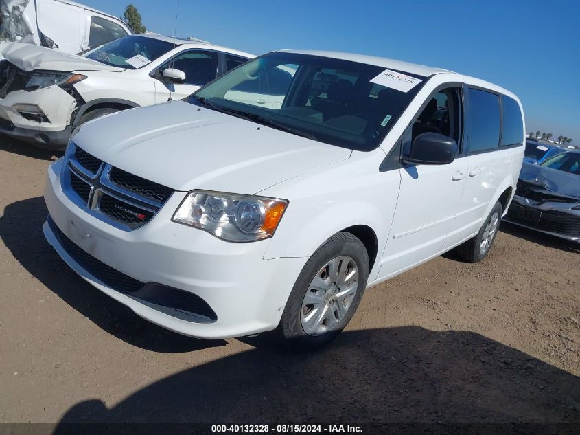 2017 Dodge Grand Caravan Se VIN: 2C4RDGBGXHR640345 Lot: 40132328