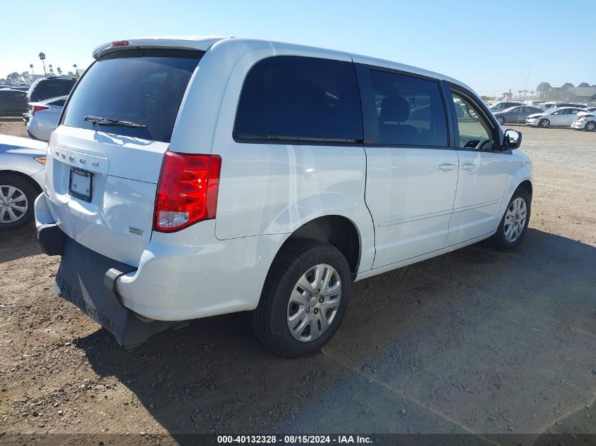 2017 Dodge Grand Caravan Se VIN: 2C4RDGBGXHR640345 Lot: 40132328