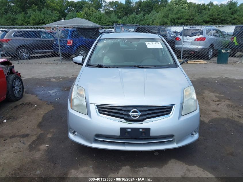 2011 Nissan Sentra 2.0S VIN: 3N1AB6AP0BL644412 Lot: 40132333