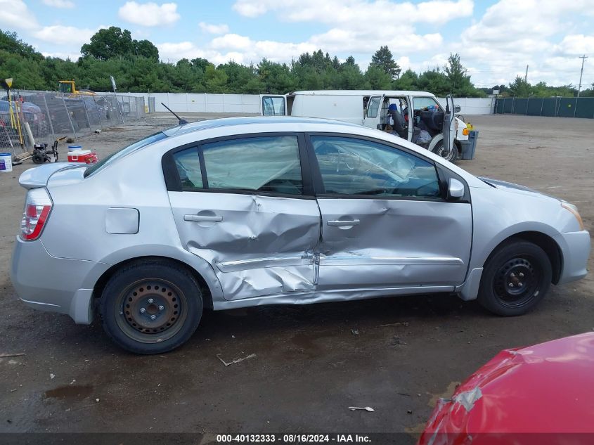 2011 Nissan Sentra 2.0S VIN: 3N1AB6AP0BL644412 Lot: 40132333