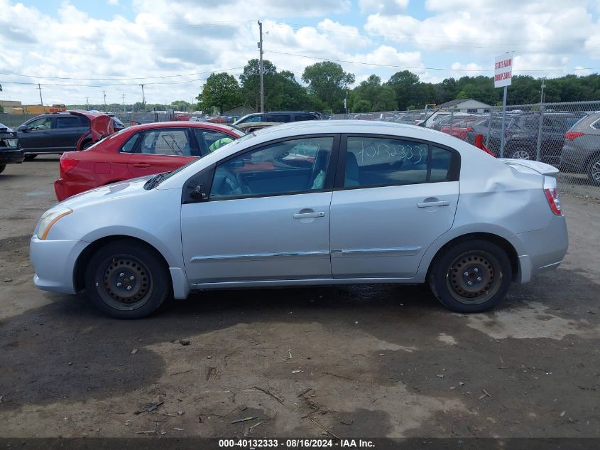 2011 Nissan Sentra 2.0S VIN: 3N1AB6AP0BL644412 Lot: 40132333