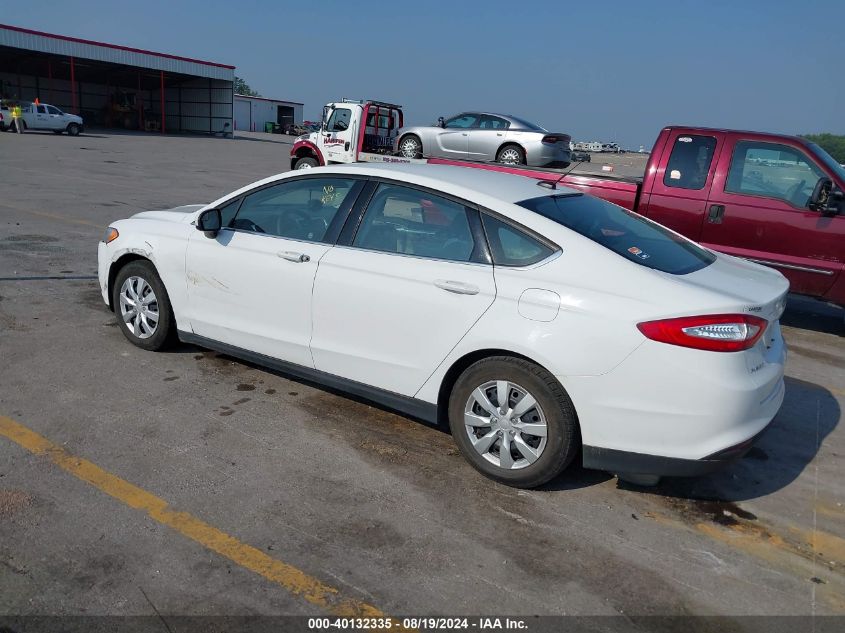 2014 Ford Fusion S VIN: 3FA6P0G78ER307633 Lot: 40132335