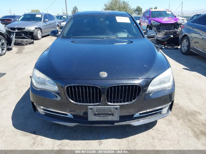 2015 BMW 750Li VIN: WBAYE8C55FD781834 Lot: 40132339