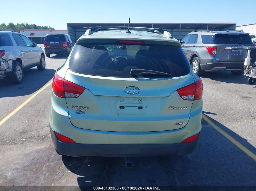 2012 Hyundai Tucson Gls VIN: KM8JUCAC9CU385375 Lot: 40132363