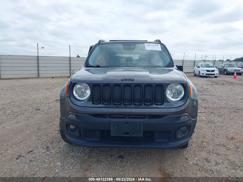 2017 Jeep Renegade Altitude 4X4 VIN: ZACCJBBB5HPE59972 Lot: 40132369