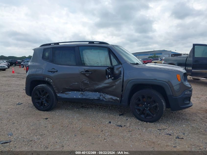 2017 Jeep Renegade Altitude 4X4 VIN: ZACCJBBB5HPE59972 Lot: 40132369