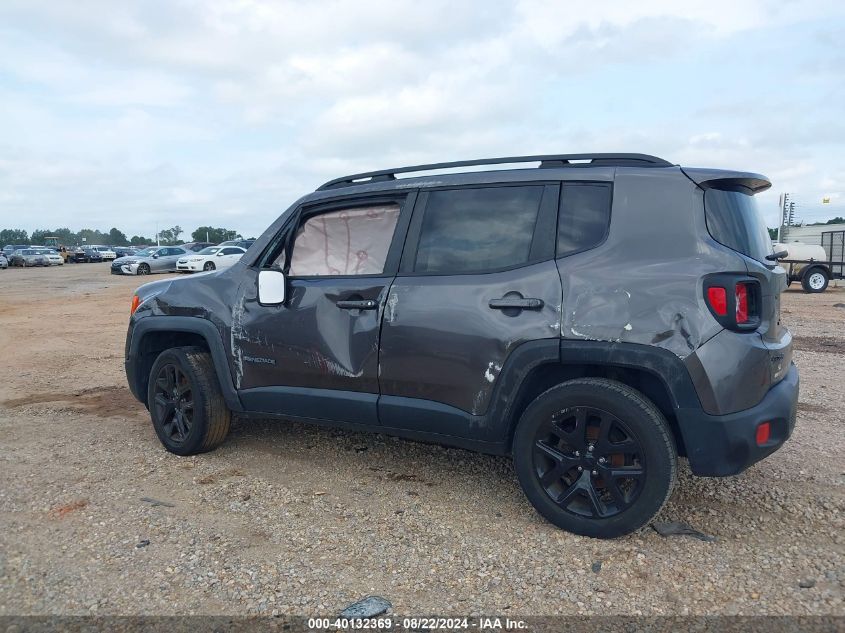 2017 Jeep Renegade Altitude 4X4 VIN: ZACCJBBB5HPE59972 Lot: 40132369