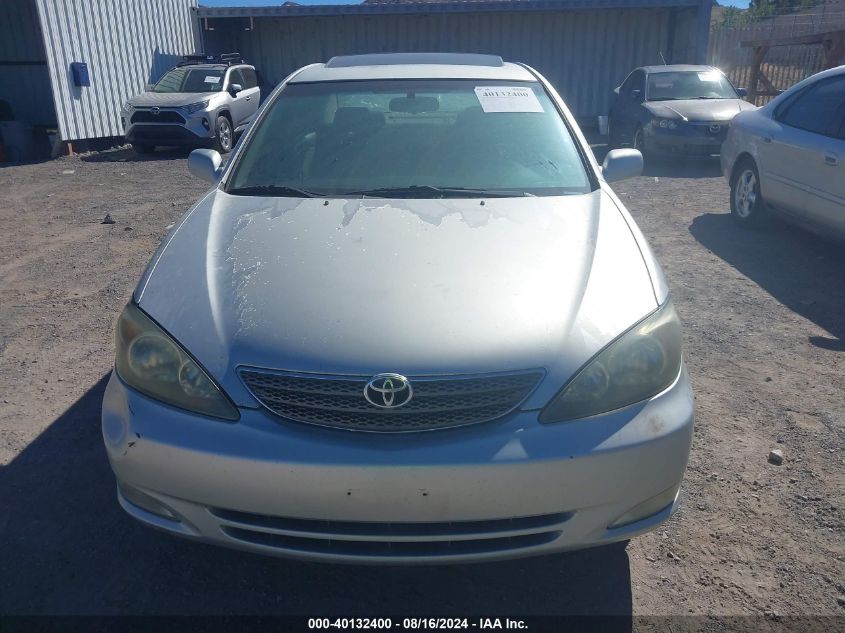 2004 Toyota Camry Se VIN: 4T1BE32K74U885530 Lot: 40132400