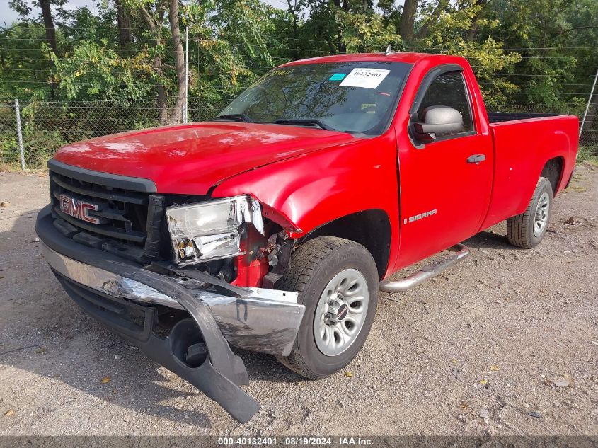 2008 GMC Sierra 1500 Work Truck VIN: 1GTEC14X68Z236184 Lot: 40132401