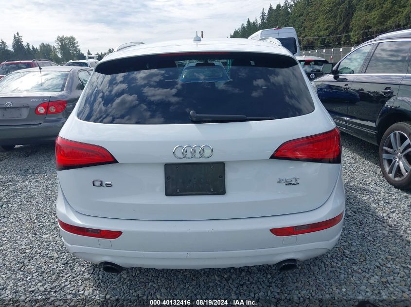 2013 Audi Q5 2.0T Premium VIN: WA1CFAFP3DA031274 Lot: 40132416