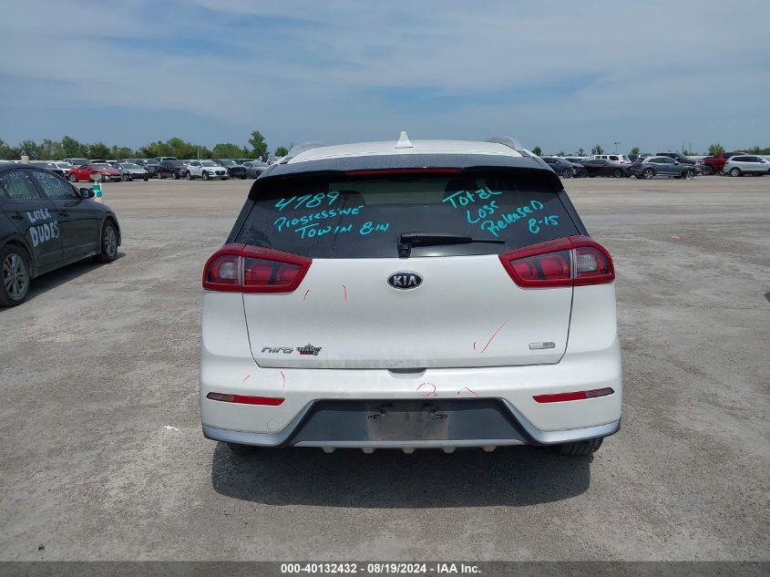 2018 Kia Niro Ex VIN: KNDCC3LC8J5126025 Lot: 40132432